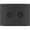 Szafa RACK LANBERG 19" 4U WF01-6404-10B 600 x 450 mm, Wisząca Czarny Kolor Czarny