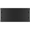 Szafa RACK LANBERG 19" 4U WF01-6404-10B 600 x 450 mm, Wisząca Czarny Typ szafy Wisząca