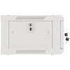 Szafa RACK LANGBERG 19" 4U WF01-6404-10S 600 x 450 mm, Wisząca Szary Przeszklone drzwi Tak