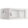 Szafa RACK LANGBERG 19" 4U WF01-6404-10S 600 x 450 mm, Wisząca Szary Wysokość wewnętrzna 4U