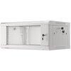 Szafa RACK LANGBERG 19" 4U WF01-6404-10S 600 x 450 mm, Wisząca Szary Głębokość [mm] 450