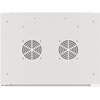 Szafa RACK LANGBERG 19" 4U WF01-6404-10S 600 x 450 mm, Wisząca Szary Drzwi frontowe Przeszklone