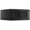 Szafa RACK LANGBERG 19" 4U WF01-6604-10B 600 x 600 mm, Wisząca Czarny Standard 19"