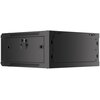 Szafa RACK LANGBERG 19" 4U WF01-6604-10B 600 x 600 mm, Wisząca Czarny Kolor Czarny