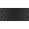 Szafa RACK LANGBERG 19" 4U WF01-6604-10B 600 x 600 mm, Wisząca Czarny Konstrukcja Zamknięta