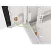 Szafa RACK LANBERG 19" 4U WF01-6604-10S 600 x 600 mm, Wisząca Szary Drzwi frontowe Stalowe