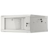 Szafa RACK LANBERG 19" 4U WF01-6604-10S 600 x 600 mm, Wisząca Szary Szerokość [mm] 600