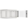 Szafa RACK LANBERG 19" 6U WF01-6406-10S 600 x 450 mm, Wisząca Szary Standard 19"