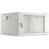 Szafa RACK LANBERG 19" 6U WF01-6606-10S 600 x 600 mm, Wisząca Szary Standard 19"