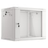 Szafa RACK LANBERG 19" 9U WF01-6409-10S 600 x 450 mm, Wisząca Szary