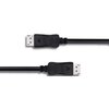 Kabel DisplayPort - DisplayPort QOLTEC 50454 3 m Kolor Czarny