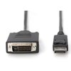 Kabel DisplayPort - DVI-D Dual Link ASSMANN AK-340301-020-S 2 m Typ Mini DisplayPort - DVI-D Dual Link