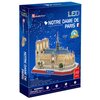 Puzzle 3D CUBIC FUN LED Notre Dame L173H (149 elementów)