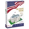 Puzzle 3D CUBIC FUN Najsłynniejsze Budowle Świata Biały Dom 306-20060 (64 elementów) Typ 3D