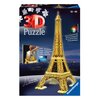 Puzzle 3D RAVENSBURGER Wieża Eiffla nocą (216 elementów) Seria Wieża Eiffla