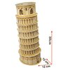Puzzle 3D CUBIC FUN Budowle Świata Krzywa Wieża w Pizie MC053H (30 elementów) Typ 3D