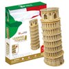 Puzzle 3D CUBIC FUN Budowle Świata Krzywa Wieża w Pizie MC053H (30 elementów) Seria Budowle Świata