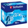 Płyta VERBATIM CDR Jewel Case 10 Rodzaj nośnika CD-R