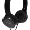 Słuchawki nauszne PANASONIC RP-HF100E-K Czarny Kolor Czarny