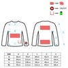 Podgrzewana bluza GLOVII GJ1XL (rozmiar XL) Czarny Wyposażenie Zestaw przejściówek (EU, UK, US)