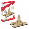 Puzzle 3D CUBIC FUN Budowle Świata Palac Kultury i Nauki MC224H (144 elementów) Seria Budowle Świata