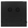 Szafa RACK LANBERG 19" 12U WF02-6612-10B 600 x 600 mm, Wisząca Czarny Głębokość [mm] 600