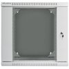 Szafa RACK LANBERG 19" 12U WF02-6612-10S 600 x 600 mm, Wisząca Szary