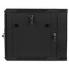Szafa RACK LANBERG 19" 9U WF02-6609-10B 600 x 600 mm, Wisząca Czarny Standard 19"