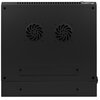 Szafa RACK LANBERG 19" 9U WF02-6609-10B 600 x 600 mm, Wisząca Czarny Otwierane panele boczne Tak