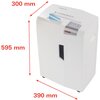 Niszczarka HSM Shredstar X13 23 L, P-4, Ścinki, Automatyczny Start/Stop, Funkcja cofania Niszczy Karty kredytowe