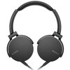 Słuchawki nauszne SONY MDR-XB550APB z mikrofonem Czarny Transmisja bezprzewodowa Nie