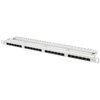 Patch panel LANBERG PPU6-0024-S Mocowanie Dwupunktowe doczołowe