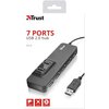 Hub TRUST Oila 20576 USB 2.0, Aktywny Porty wyjścia USB 2.0 - 7 szt.