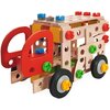 Klocki drewniane EICHHORN Constructor Wóz strażacki 100039085 Materiał Drewno