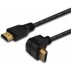 Kabel HDMI - HDMI kątowy v2.0 SAVIO CL-108 4K 1.5 m