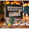 Gra TACTIC Mexican Train Domino w puszce 54005 Rodzaj Gra logiczna