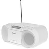 Radioodtwarzacz SONY CFDS70W.CET Biały Standardy odtwarzania MP3