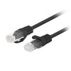 Kabel RJ-45 - RJ-45 LANBERG PCU5-10CC-0025-BK 0.25 m Kategoria 5e