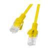 Kabel RJ-45 - RJ-45 LANBERG PCU5-10CC-0200-Y 2 m Przepustowość 1 Gb/s