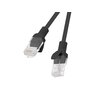 Kabel RJ-45 - RJ-45 LANBERG PCU6-10CC-0050-BK 0.5 m