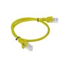 Kabel RJ-45 - RJ-45 LANBERG PCU6-10CC-0050-Y 0.5 m Kategoria 6