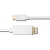 Kabel DisplayPort - USB Typ C QOLTEC 50412 1 m Typ USB-C - DisplayPort
