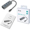 Hub I-TEC C31HUBMETAL403 USB Typu C, Pasywny Dodatkowe informacje Metalowa obudowa