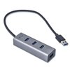 Hub I-TEC U3HUBMETAL403 USB 3.2 Gen. 1, Pasywny