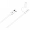 Kabel USB - Micro USB/USB-C HUAWEI 1.5m Biały