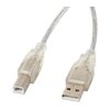 Kabel USB-A - USB-B LANBERG CA-USBA-12CC-0030-TR 3 m Długość [m] 3