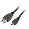 Kabel USB-A - Mini USB-B LANBERG CA-USBK-10CC-0003-BK 0.3 m