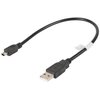 Kabel USB-A - Mini USB-B LANBERG CA-USBK-10CC-0003-BK 0.3 m Rodzaj Kabel