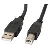 Kabel USB-A - USB-B LANBERG CA-USBA-10CC-0030-BK 3 m