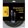 Kabel DisplayPort - HDMI CABLEXPERT 10 m Długość [m] 10